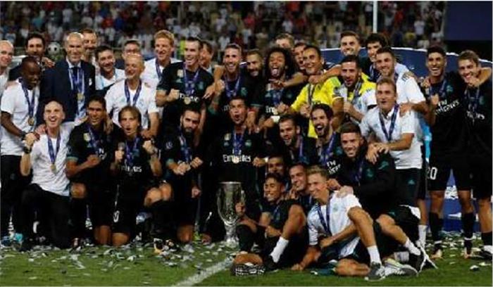 रियाल मैड्रिड बना यूरोपियन सुपर कप चैंपियन