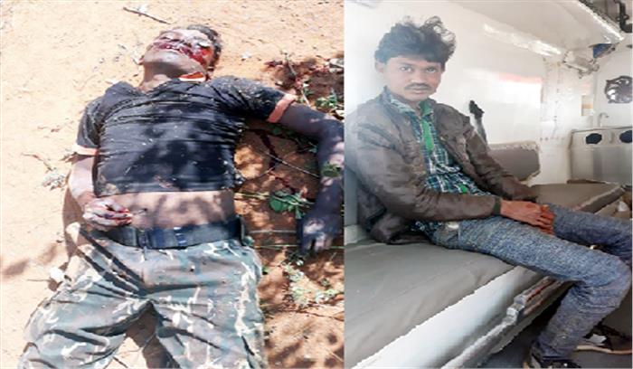 सड़क हादसे में 1 की मौत,1 गंभीर