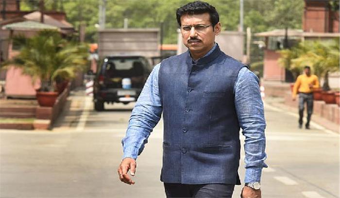 खिलाड़ियों को सम्मान और सुविधा दिलाना प्राथमिकता: राठौर