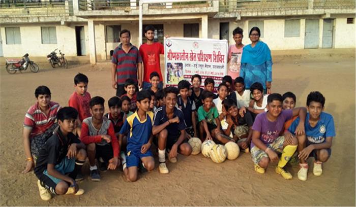 ग्रीष्मकालीन शिविर में 125 खिलाड़ियों ने लिया प्रशिक्षण