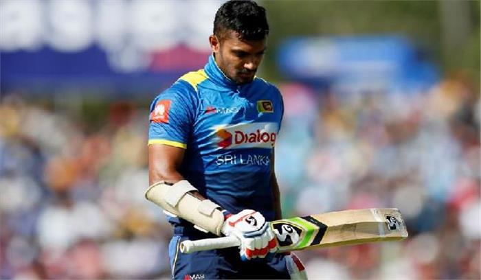 आचार संहिता के उल्लघंन पर श्रीलंकाई बल्लेबाज गुणाथिलाका पर प्रतिबंधित