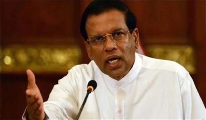 श्रीलंका शिनच्यांग संबंधित मुद्दे पर चीन का समर्थन करता है : सिरिसेना श्रीलंका शिनच्यांग संबंधित मुद्दे पर चीन का समर्थन करता है : सिरिसेना