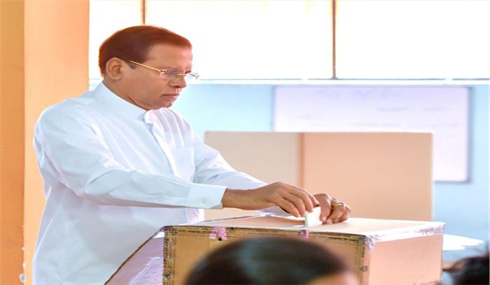 श्रीलंका राष्ट्रपति चुनाव में 80 प्रतिशत मतदान श्रीलंका राष्ट्रपति चुनाव में 80 प्रतिशत मतदान