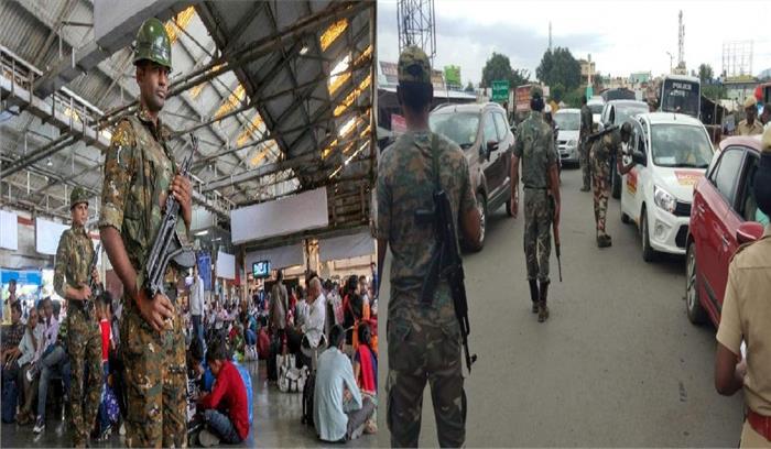 घुसपैठ की धमकी मिलने के बाद तमिलनाडु में हाई अलर्ट पर सुरक्षा व्यवस्था