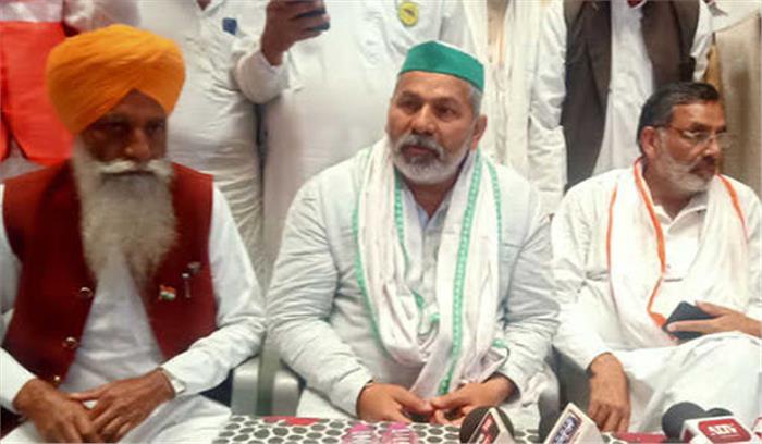 किसान आंदोलन अब हर वर्ग की लड़ाई : टिकैत