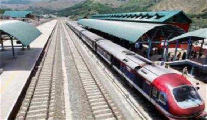 कश्मीर घाटी में सुरक्षा कारणों से रेल सेवा बहाल