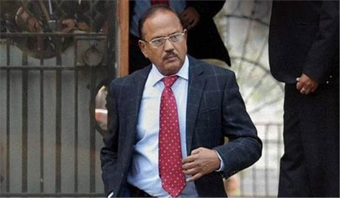 डोभाल ने कश्मीर में सुरक्षा स्थिति की समीक्षा की