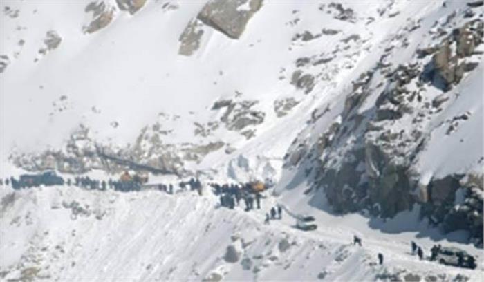 लेह हिमस्खलन में फंसे छठे नागरिक का शव बरामद