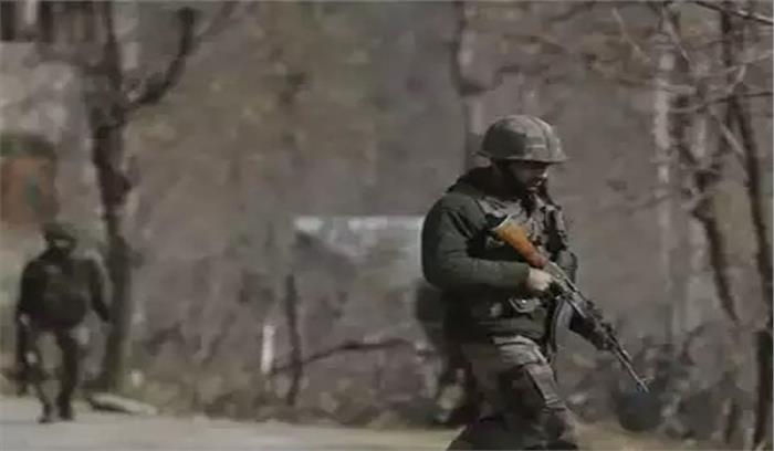 जम्मू एवं कश्मीर में सुरक्षा बलों से मुठभेड़ में आतंकवादी ढेर