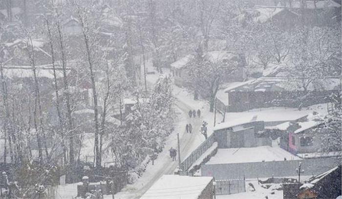 श्रीनगर में सबसे ठंडी रात