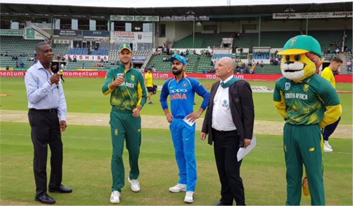 पोर्ट एलिजाबेथ: टॉस जीतकर मार्कराम ने लिया गेंदबाजी का फैसला