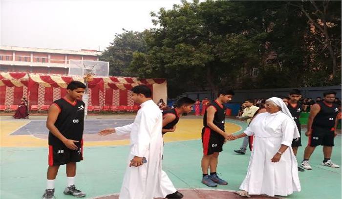 सेन्ट मैरीज स्कूल में शुरू हुई खेल प्रतियोगिता