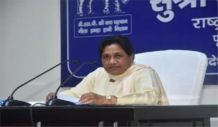 दूसरे राज्यों में फंसे प्रवासी मजदूरों को भी घर पहुंचाए सरकार : मायावती