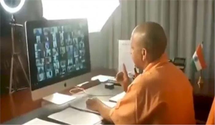 दूसरे राज्यों से लौटे श्रमिकों को रोजगार देने की योजना में जुटी योगी सरकार