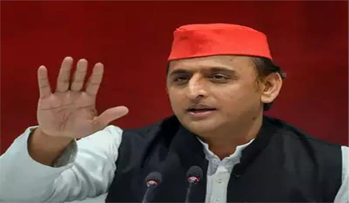 बयान में सख्ती,असल में अपराधियों के हाैसले बुलंद : अखिलेश