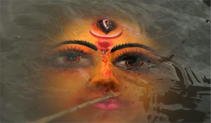 मूर्ति विसर्जन करने गये चार बच्चे डूबे