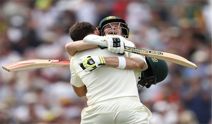 एशेज सीरीज: स्टीव स्मिथ और मिशेल मार्श का शानदार शतक, आस्ट्रेलिया का स्कोर 500 के पार
