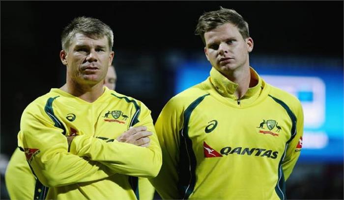 चोट के कारण टी-20 सीरीज से बाहर हुए स्मिथ, वार्नर करेंगे कप्तानी