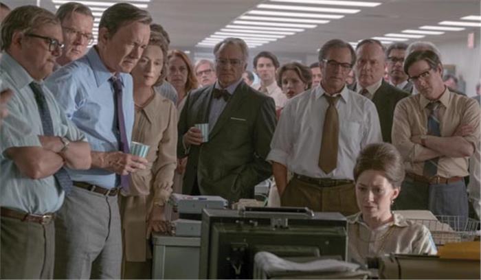 स्टीवन स्पीलबर्ग की फिल्म द पोस्ट ने जीता सर्वश्रेष्ठ फिल्म का पुरष्कार