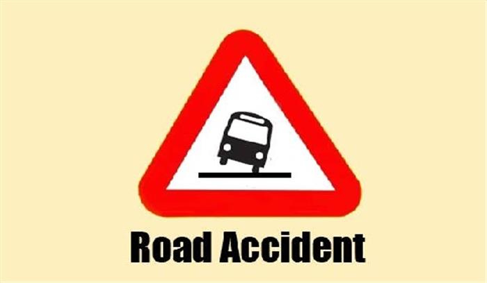 सड़क दुर्घटना में छात्रा की मौत