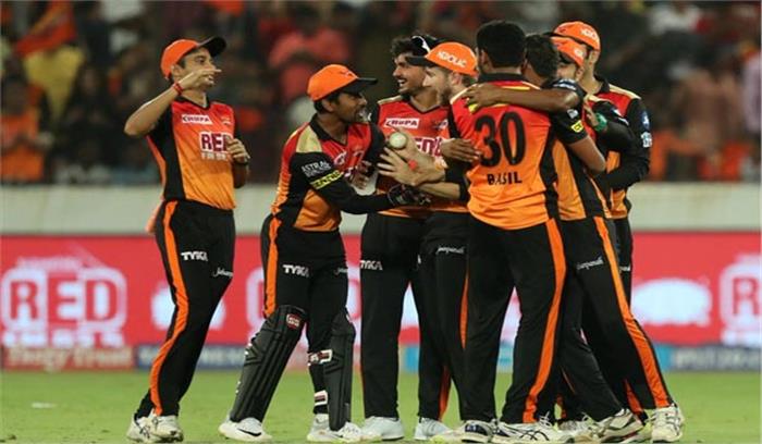 आईपीएल-11: सनराइजर्स हैदराबाद ने घर में दी किंग्स इलेवन पंजाब को मात 