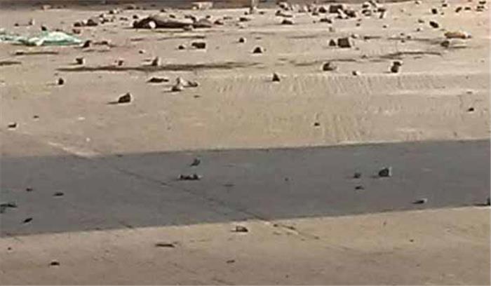 सतना: पुलिस अधीक्षक कार्यालय के घेराव के दौरान पथराव, कुछ लोग घायल