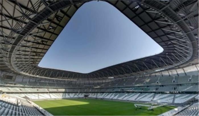 कतर में फीफा विश्व कप 2022 के लिए तीसरा स्टेडियम बनकर तैयार कतर में फीफा विश्व कप 2022 के लिए तीसरा स्टेडियम बनकर तैयार