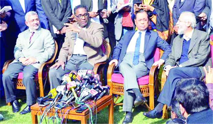 सर्वोच्च न्यायालय में सब कुछ ठीक नहीं सर्वोच्च न्यायालय में सब कुछ ठीक नहीं