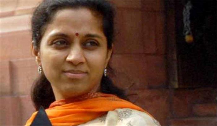 राकांपा की सांसद सुप्रिया सुले को अभद्र संदेश मिलने पर मामला दर्ज