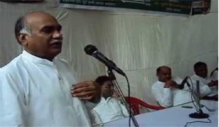 सुरेश निरंजन भैया को पार्टी से बर्खास्त किया