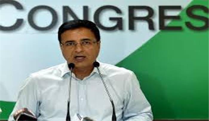 छत्तीसगढ़ में आयकर छापों को चुनौती के रूप में लेंगी कांग्रेस: सुरजेवाला