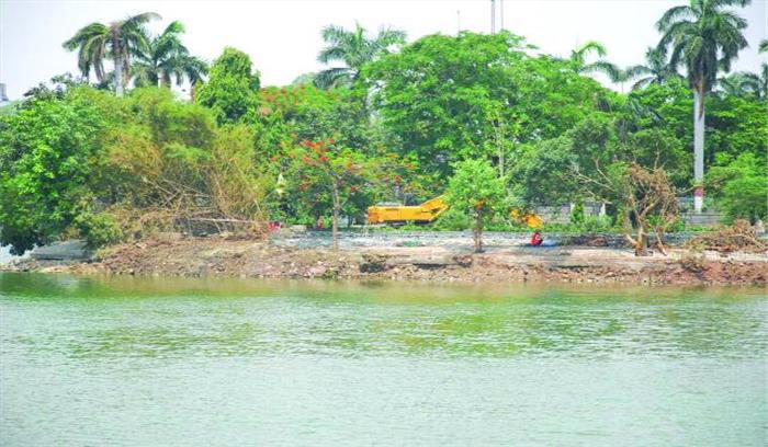 कल्चुरीवंश के बूढ़ातालाब पर अस्तित्व का संकट