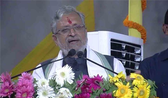 सुशील मोदी ने किया अपराधियों से पितृपक्ष में अपराध न करने का अनुरोध, विपक्ष ने कसा तंज