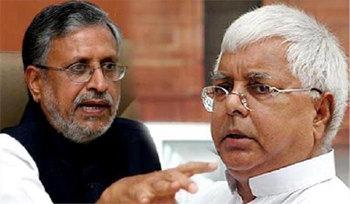 शहाबुद्दीन को पार्टी से निष्कासित करें लालू : सुशील मोदी