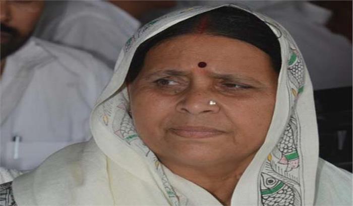 सुषमा स्वराज के निधन पर राबड़ी ने जताया शोक