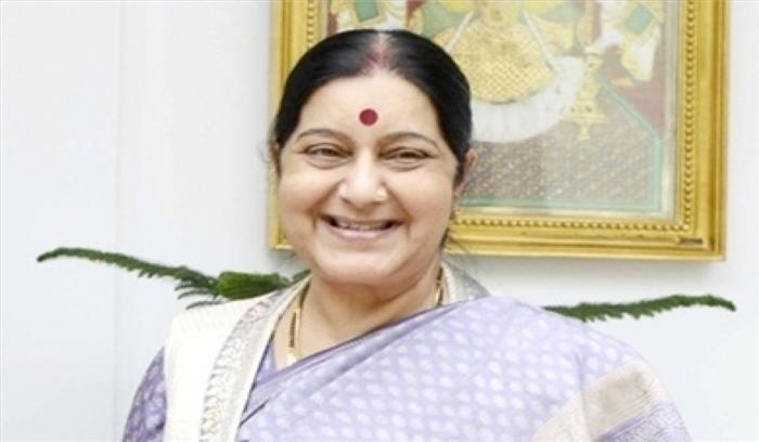 कांग्रेस ने सुषमा स्वराज के खिलाफ दर्ज कराई प्राथमिकी