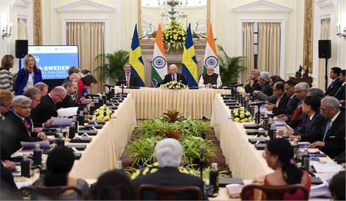 स्वीडन व भारत आतंकवाद से निपटने में सहयोग करेंगे