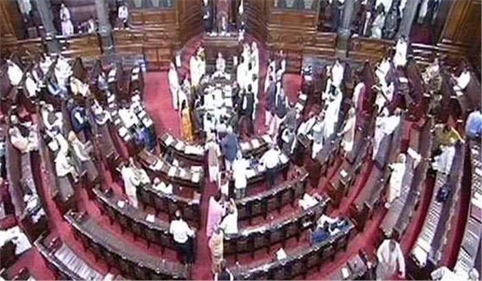 काले धन पर विपक्ष का हंगामा, राज्यसभा 2 बजे तक स्थगित