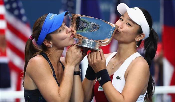 अमेरिका ओपन : हिंगिस-चान ने जीता महिला युगल वर्ग का खिताब