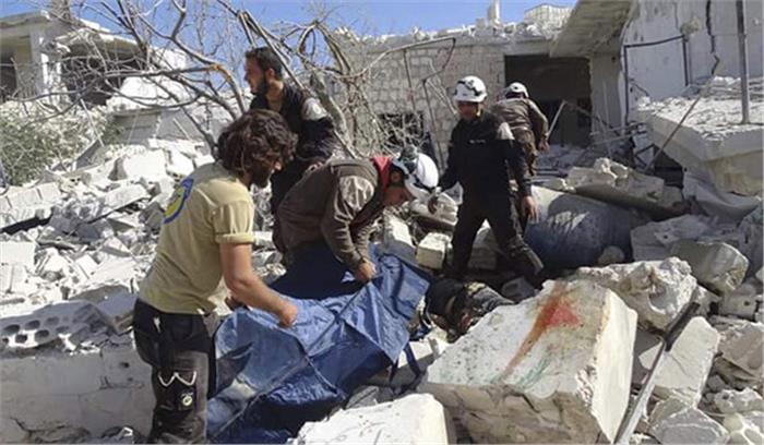 सीरिया के पूर्वी घौता में बमबारी, 6 मरे