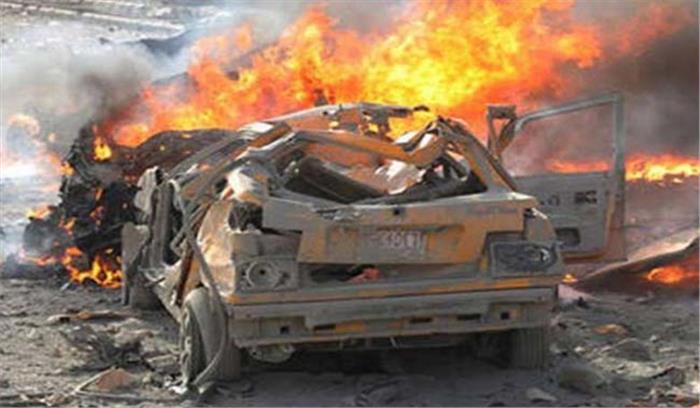 सीरिया में कार विस्फोट हमले में 17 नागरिकों की मौत