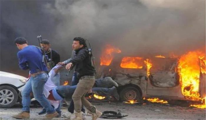 सीरिया में कार बम विस्फोट से हड़कंप, 5 घायल सीरिया में कार बम विस्फोट से हड़कंप, 5 घायल