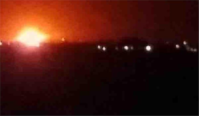 सीरिया : अंतर्राष्ट्रीय हवाईअड्डे के पास भीषण विस्फोट