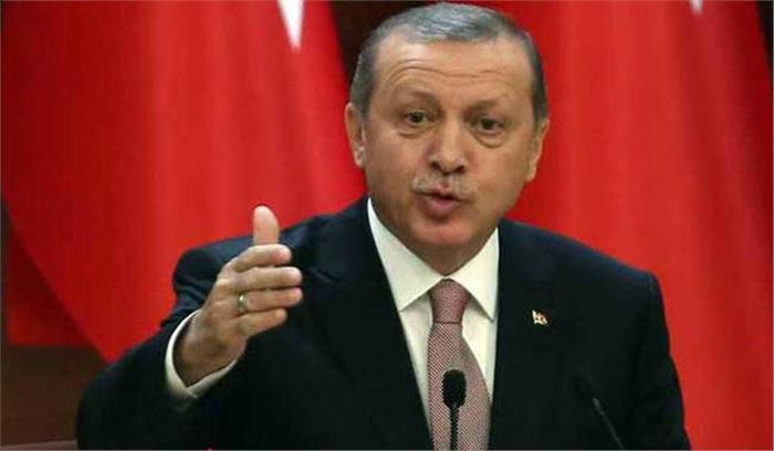 सीरिया के आफरीन शहर पर कब्जे की एर्दोगन की घोषणा