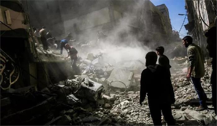 सीरिया:  बमबारी में 28 नागरिकों की मौत