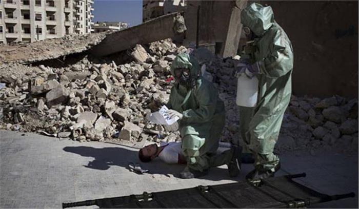 सीरियाई सैनिकों द्वारा रासायनिक गैस के इस्तेमाल के आरोपों को सीरिया सरकार ने नकारा 