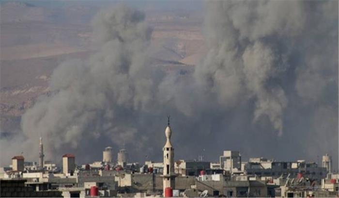 सीरिया के पूर्वी घोता में रूसी हवाई हमलों में 31 नागरिकों की मौत  