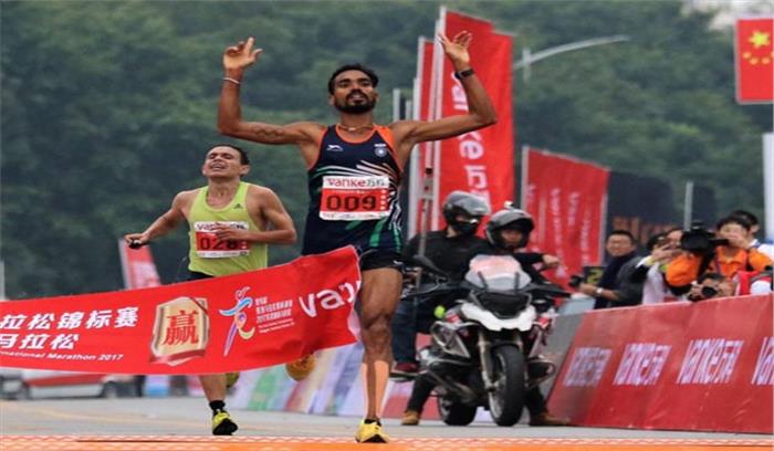 एशिया मैराथन चैम्पियनशिप में स्वर्ण जीतकर टी.गोपी ने रचा इतिहास