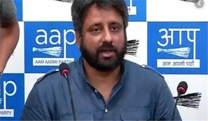 ताहिर को मुस्लिम होने की सजा : अमानतुल्ला खान