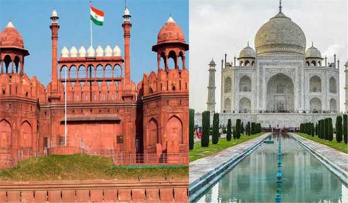 ताजमहल, लाल किला में 31 मार्च तक पर्यटकों का प्रवेश बंद